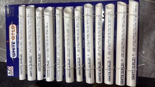 White Gold Super Delux PVC conduit pipe