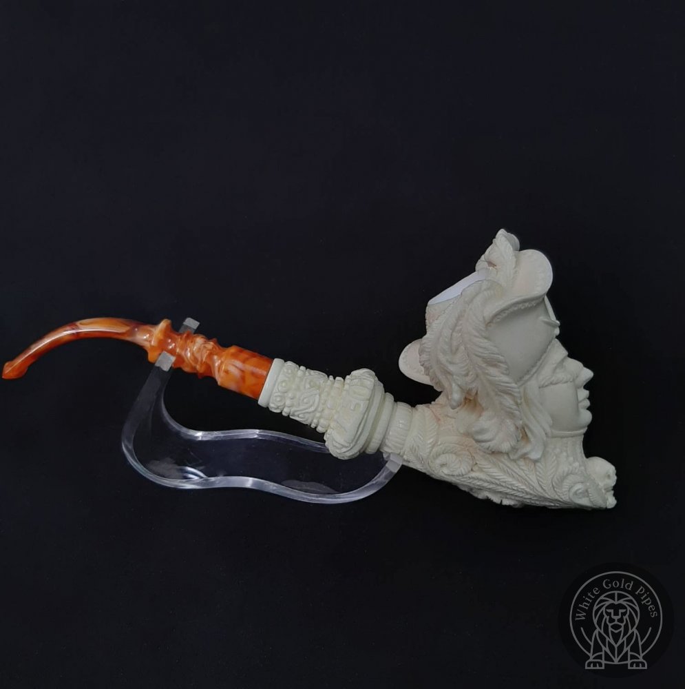 Pirate Meerschaum Pipe by EMİN BROTHERS